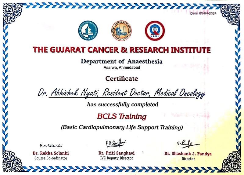 BCLS Training — GCRI, Ahmedabad 2024